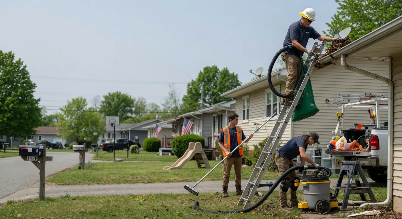 Gutter Installation in Oakwood, OH near me